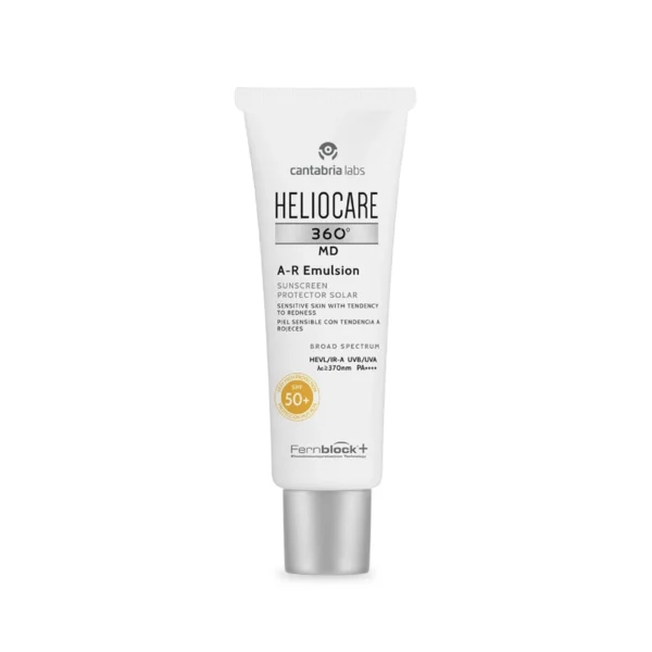 HELIOCARE 360 MD A-R emulsija jautriai odai, mažina paraudimą SPF50+, 50 ml