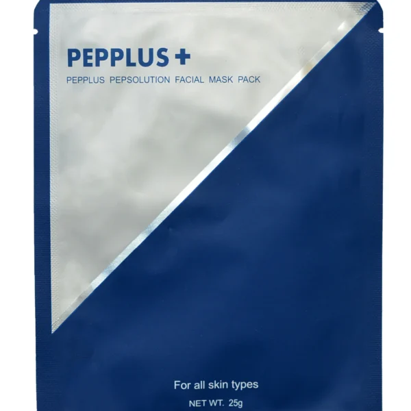 Pepplus lakštinė veido kaukė “Pepsolution” 1 vnt.